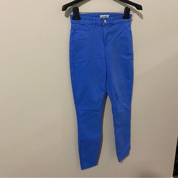 L’Agence Margot High Rise Skinny Pant in Light Harbor Blue - Picture 6 of 15
